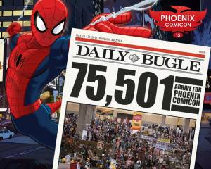 Comicon attendence 75,501